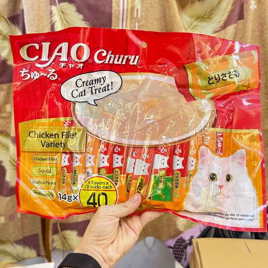 CIAO Churu Creamy 40 Sticks Original Pack