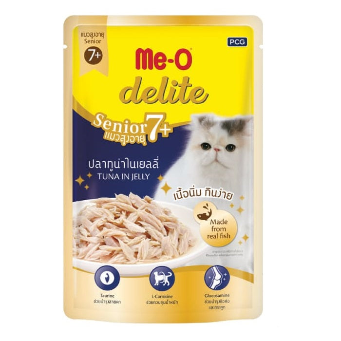 Me-O Delite Senior 7+ Jelly Pouch 70g