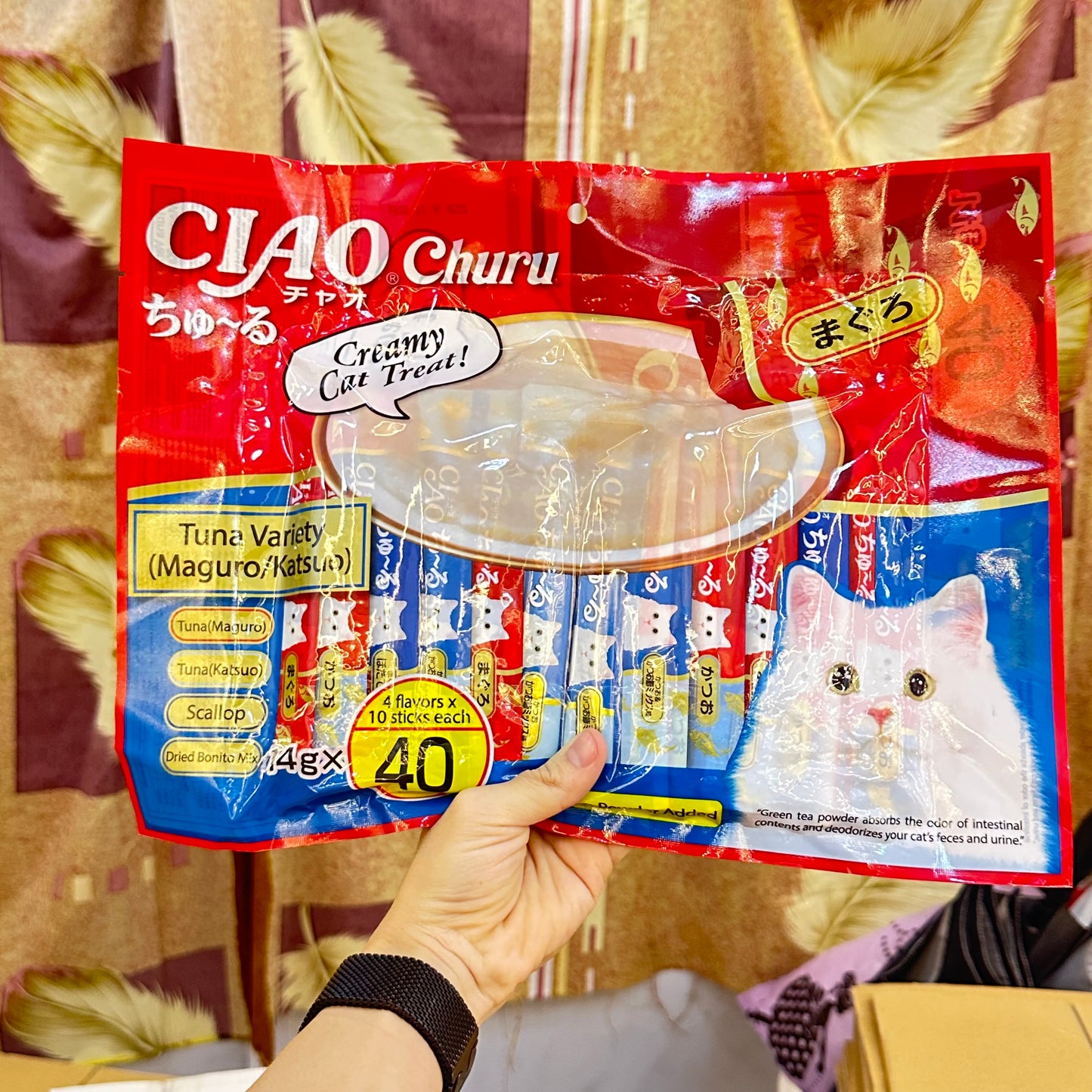 CIAO Churu Creamy 40 Sticks Original Pack