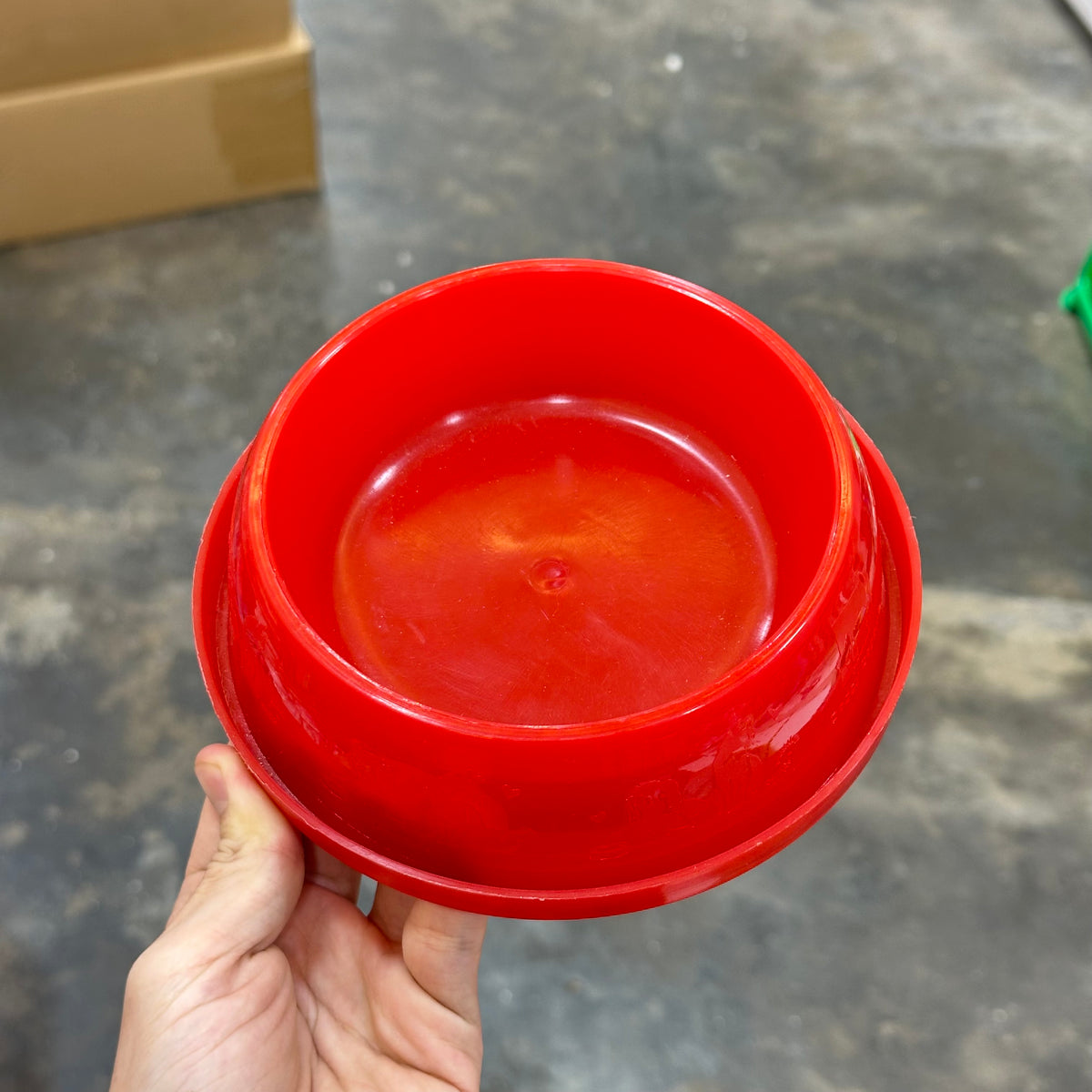 Ant-Proof Round Shape Plastics Bowl / Pet Feeder(Various Color)