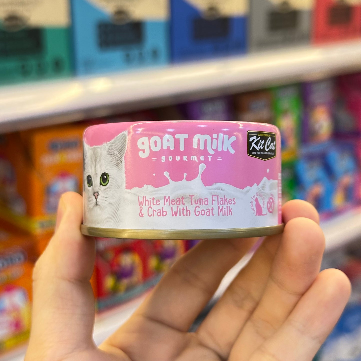Kit Cat Goat Milk Can 70g