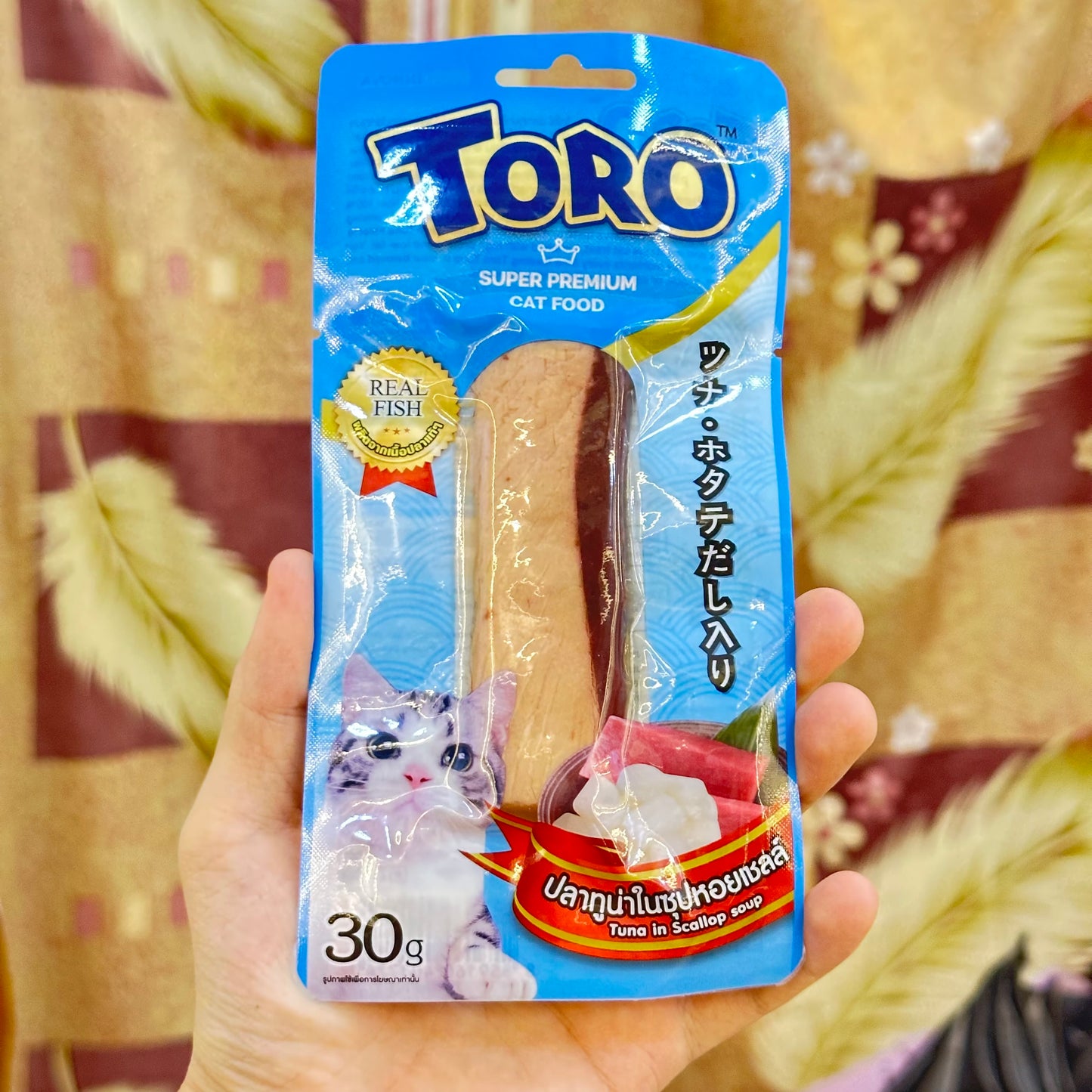 Toro Real Meat Cat Snack 30g Pack