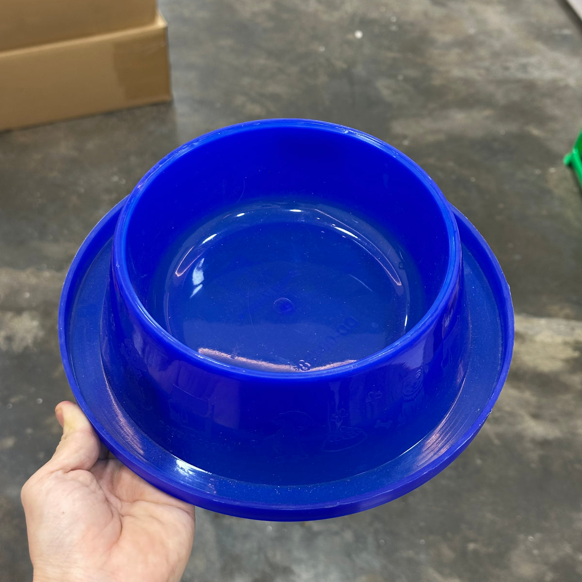 Ant-Proof Round Shape Plastics Bowl / Pet Feeder(Various Color)