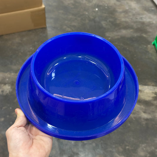 Ant-Proof Round Shape Plastics Bowl / Pet Feeder(Various Color)