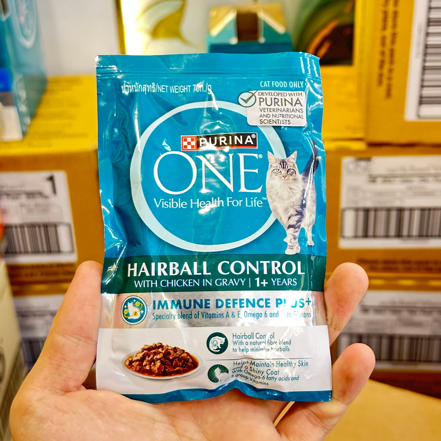 Purina One Adult Gravy Pouch 70g(Immune Defence Plus+)