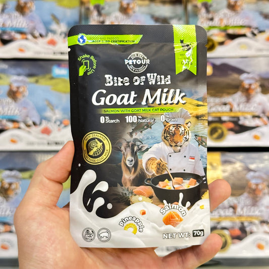 Bite Of Wild Goat Milk Cat Pouch