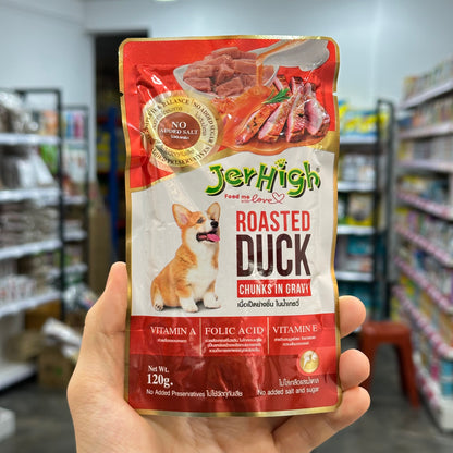 Jerhigh Chunks In Gravy Pouch For Dog 120g