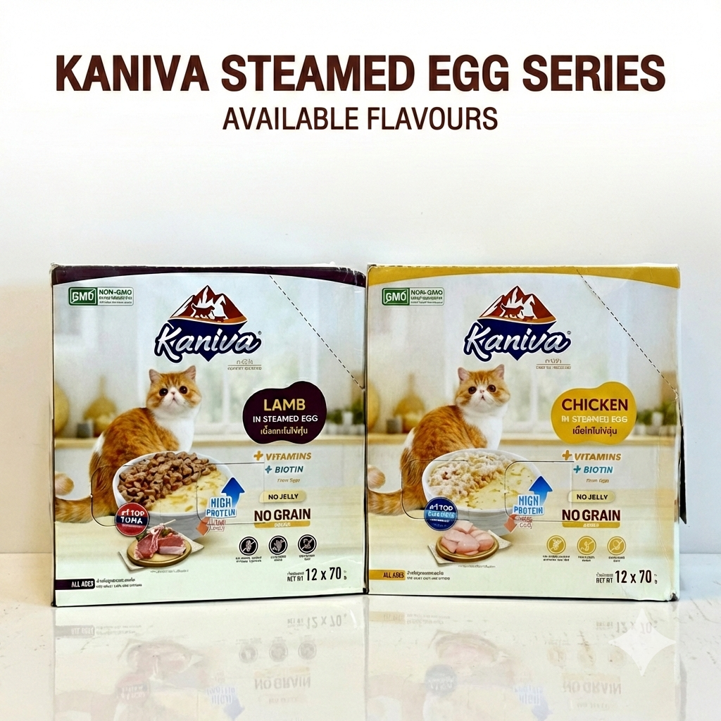 Kaniva Steamed Egg Pouch 70g