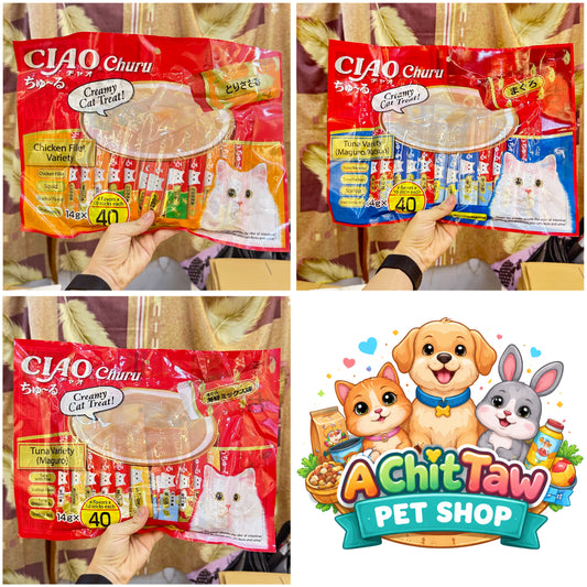 CIAO Churu Creamy 40 Sticks Original Pack