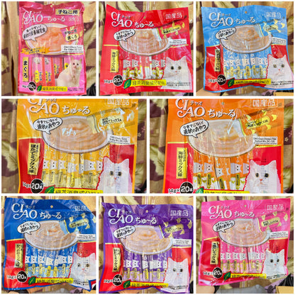 CIAO Churu Creamy 20 Sticks Original Pack