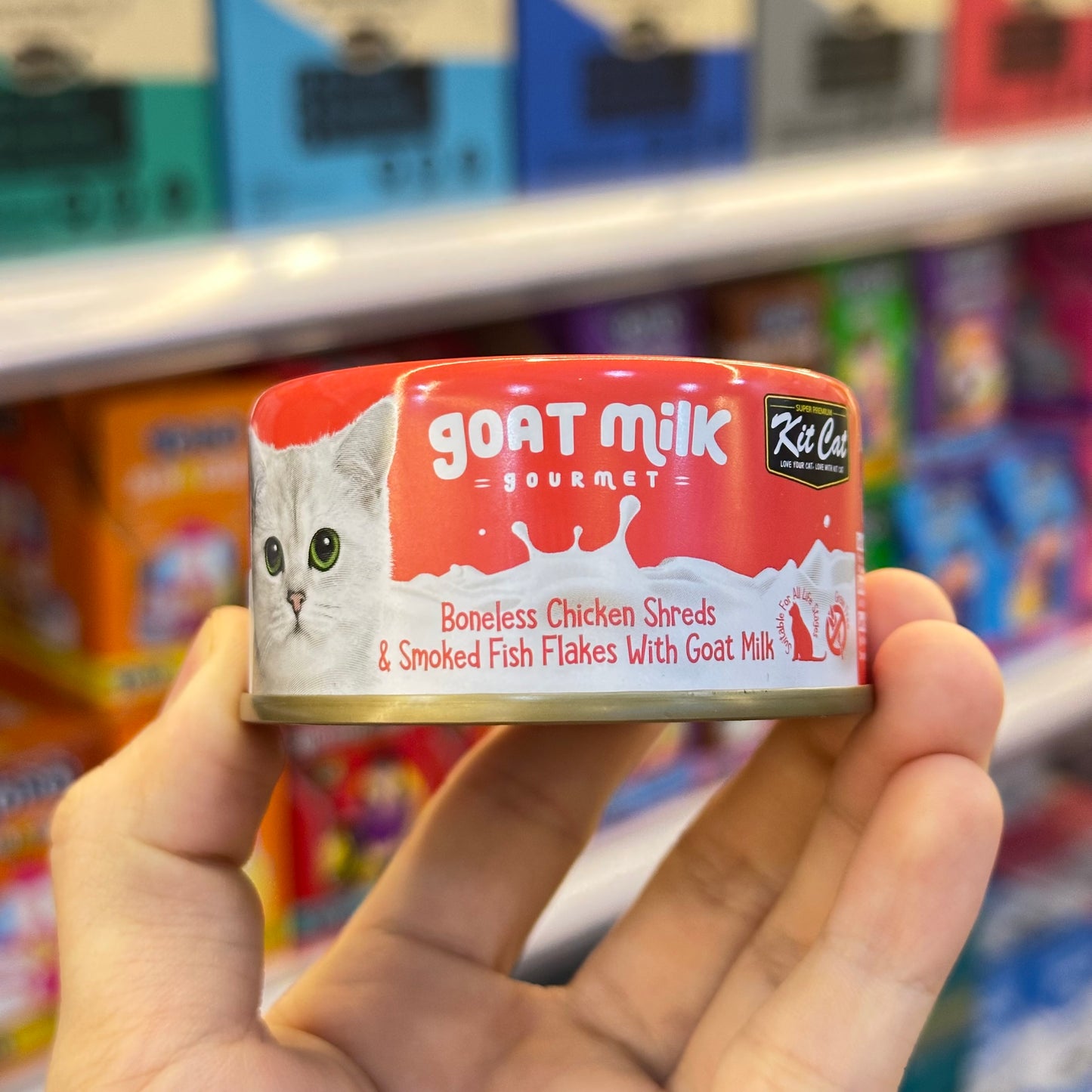 Kit Cat Goat Milk Can 70g