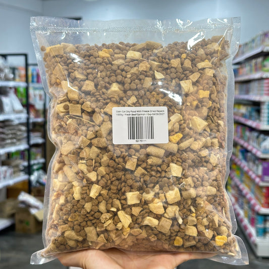 Odin Cat Dry Food With Freeze Dried Repack