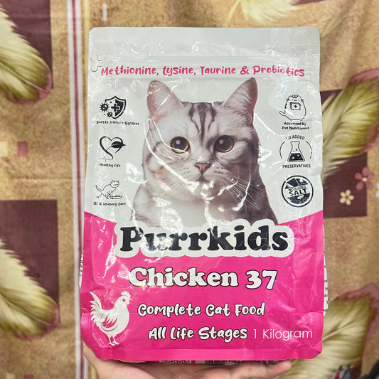 Purrkids Cat Dry Food 1kg Original Bag