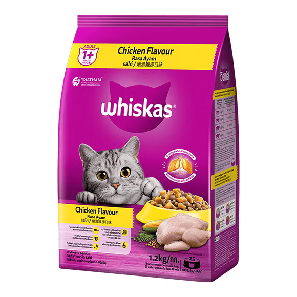 Whiskas Dry Food For Adult Cat