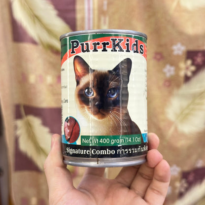 Purrkids Wet Cat Food Can 400g