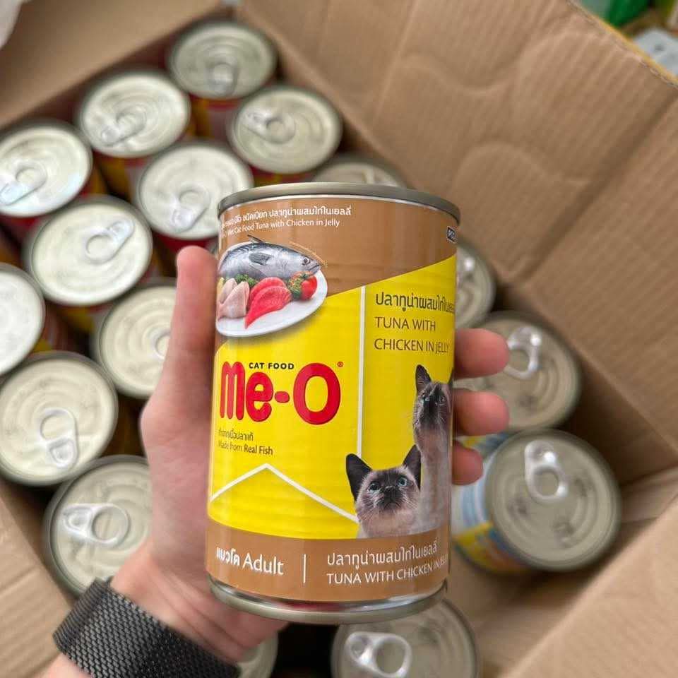 Me-O Wet Cat Food Can 400g