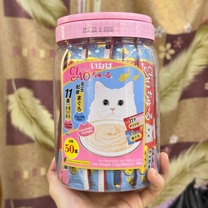 CIAO Churu Creamy 50 Sticks Jar