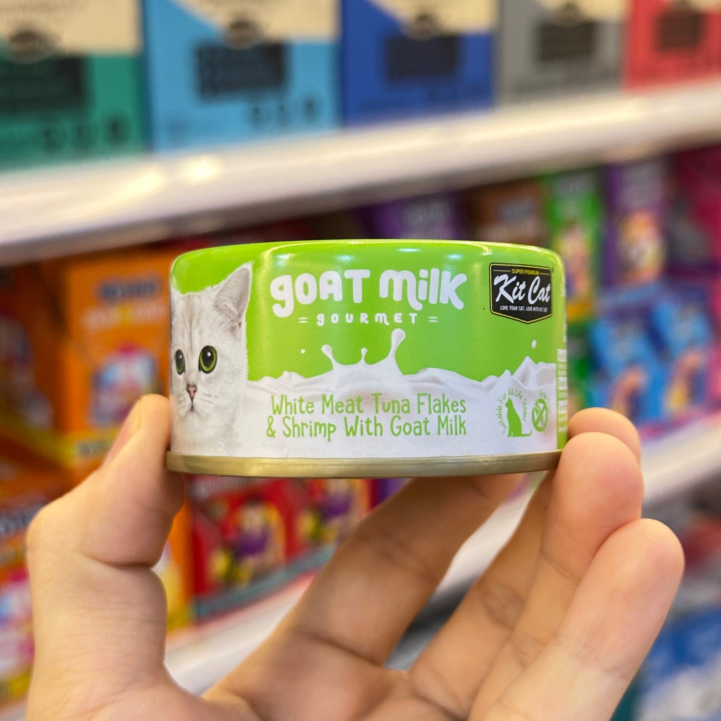 Kit Cat Goat Milk Can 70g