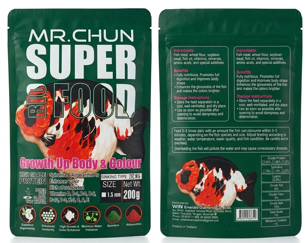 Mr.Chun Growth Up Body & Colour 200g