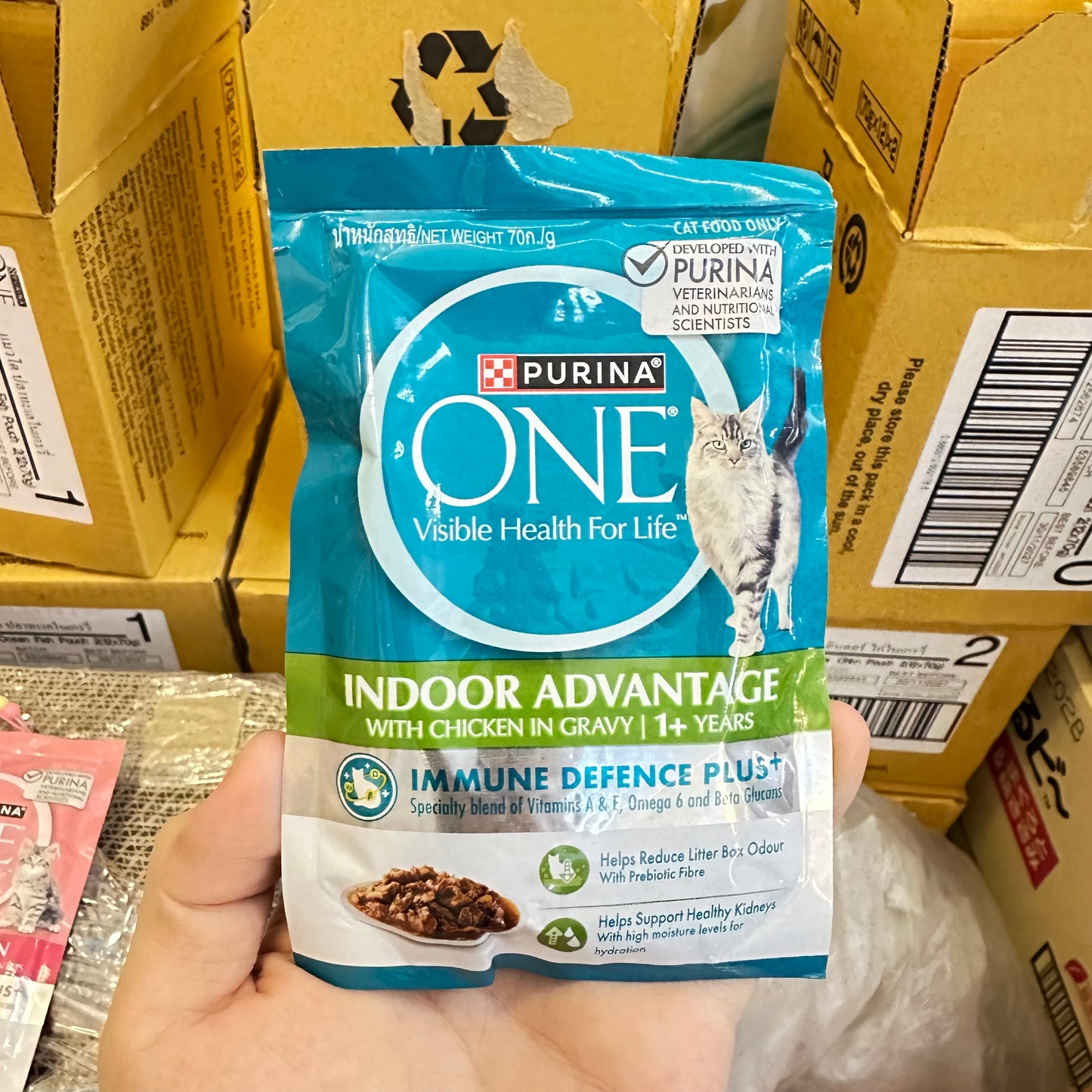 Purina One Adult Gravy Pouch 70g(Immune Defence Plus+)