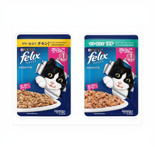 Felix Kitten Pouch 85g