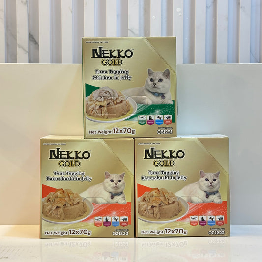 Nekko Gold Premium Jelly/Gravy Pouch 70g