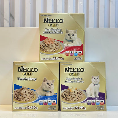 Nekko Gold Premium Jelly/Gravy Pouch 70g