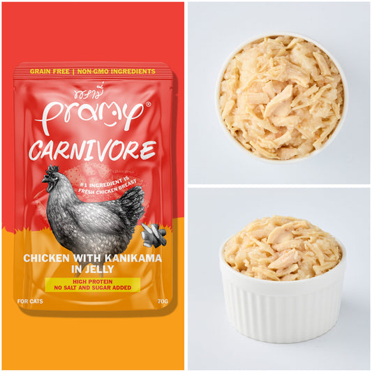 Pramy Carnivore Jelly/Gravy Pouch 70g