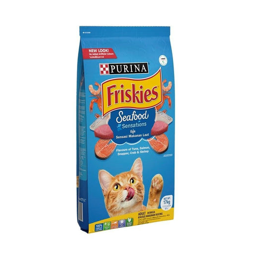 Friskies Seafood Cat Dry Food 17Kg