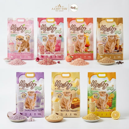 Kasty Pop Tofu Cat Litter 10L(4.17kg)