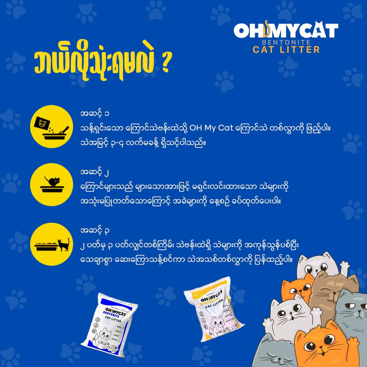 Oh My Cat (Cat Litter 10L)
