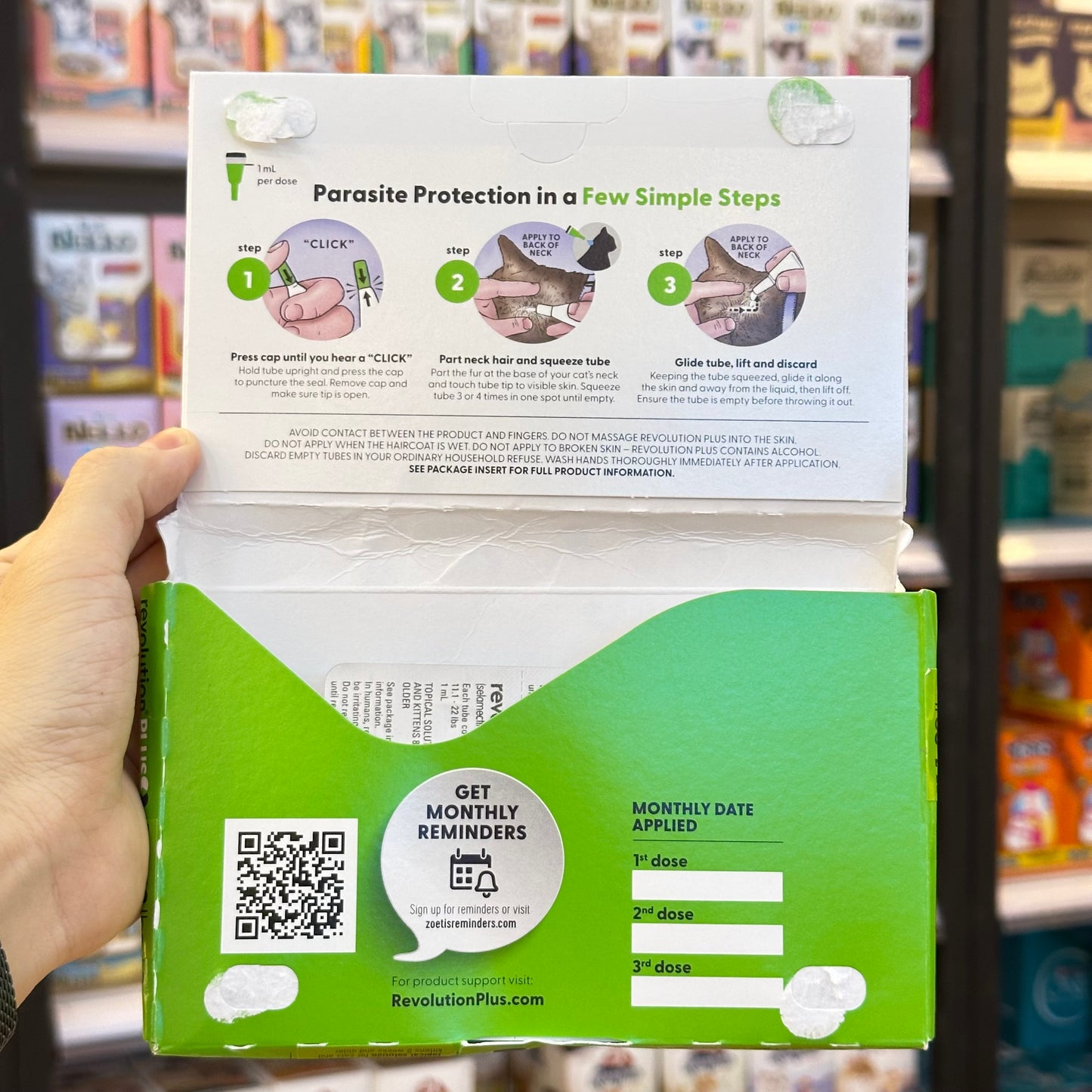 Revolution Plus For Cats(selamectin and sarolaner topical solution)