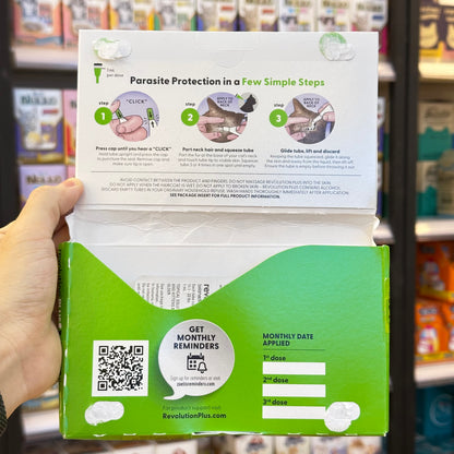 Revolution Plus For Cats(selamectin and sarolaner topical solution)