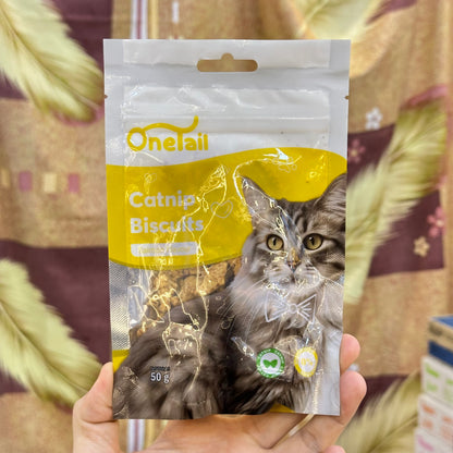 Onetail Catnip Biscuits 50g