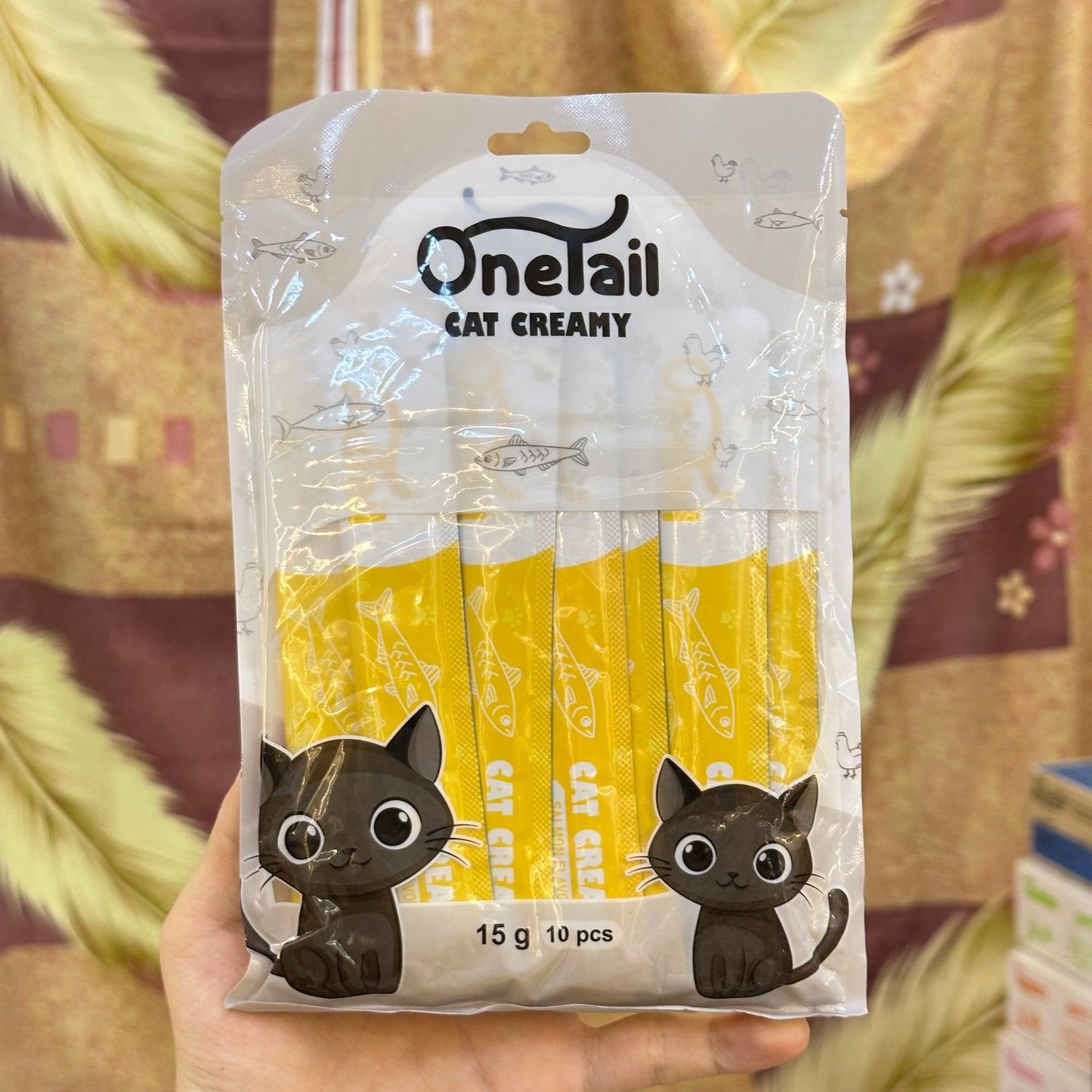 Onetail Cat Creamy 15gx10Pcs Pack