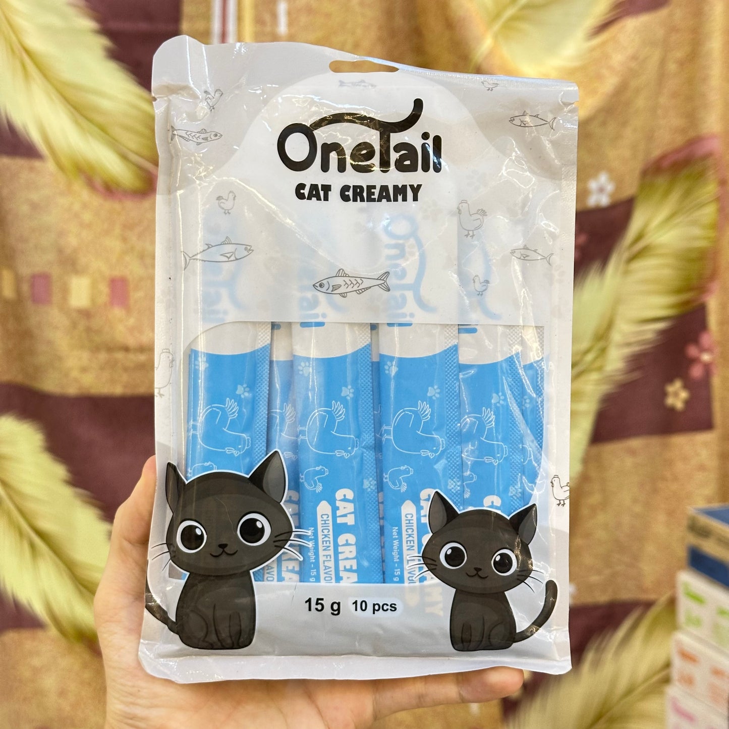 Onetail Cat Creamy 15gx10Pcs Pack