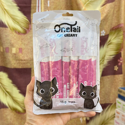 Onetail Cat Creamy 15gx10Pcs Pack