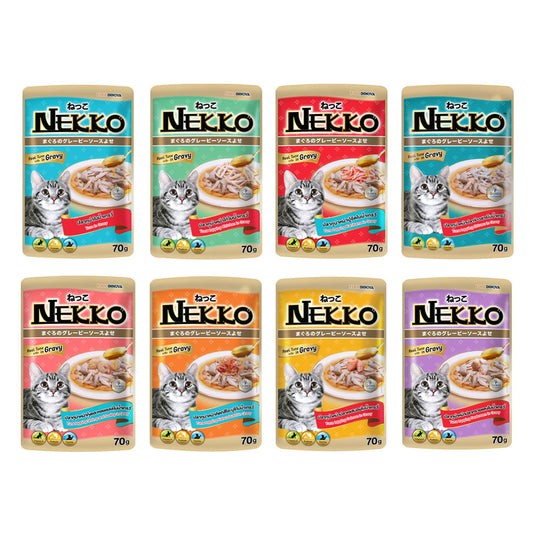 Nekko Adult Gravy Pouch 70g