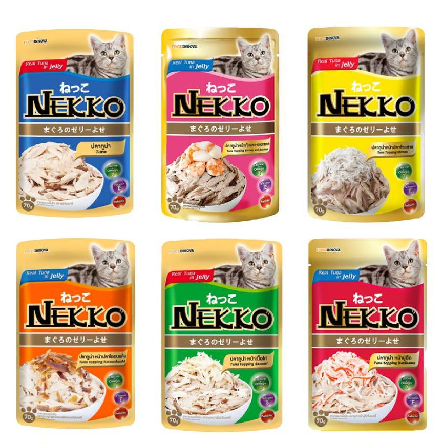 Nekko Adult Jelly Pouch 70g