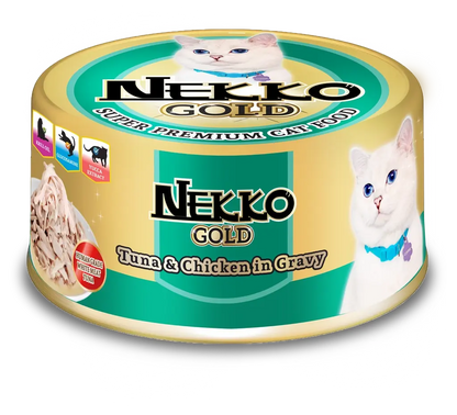 Nekko Gold Premium Jelly/Gravy Can 85g